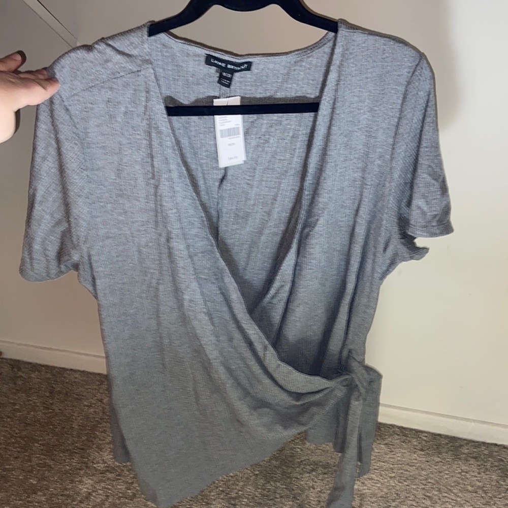 Lane Bryant Wrap Shirt